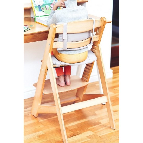 Medinė maitinimo kėdutė WOODY NATURAL 3 IN 1 