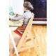 Medinė maitinimo kėdutė WOODY NATURAL 3 IN 1 