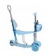 Kolmerattaline roller istmega 5in1 lepatriinu helesinine