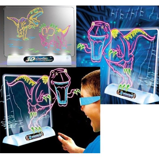 Magiškas 3D piešimo projektorius „Egaleco“