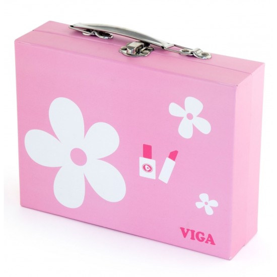 Laste puidust kosmeetikakomplekt “VIGA”