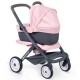 Nukukäru turvahälliga Smoby Maxi - Cosi Quinny 3 in 1 Pink