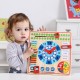 TOOKY TOY hariduslik puidust kell - kalender 2in1