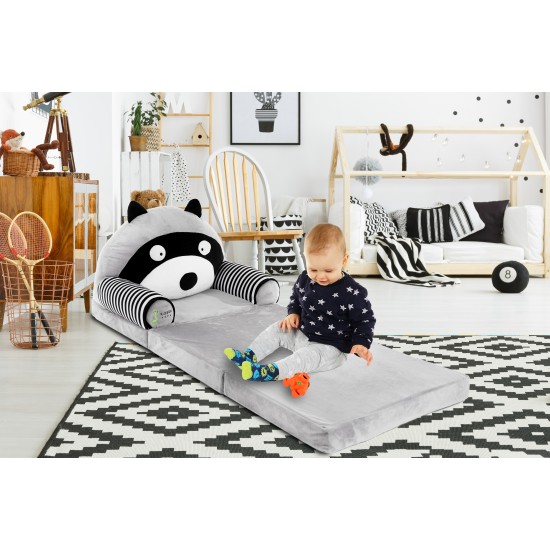 Pehme laste plüüsist tugitool XXL 3in1 "Lemur"