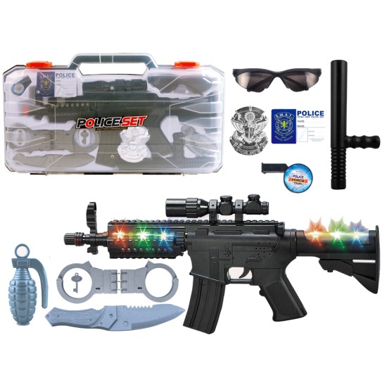 Mängupolitseiniku komplekt 9 eset