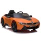 Ühekohaline elektriauto lastele BMW I8 Lift, punane