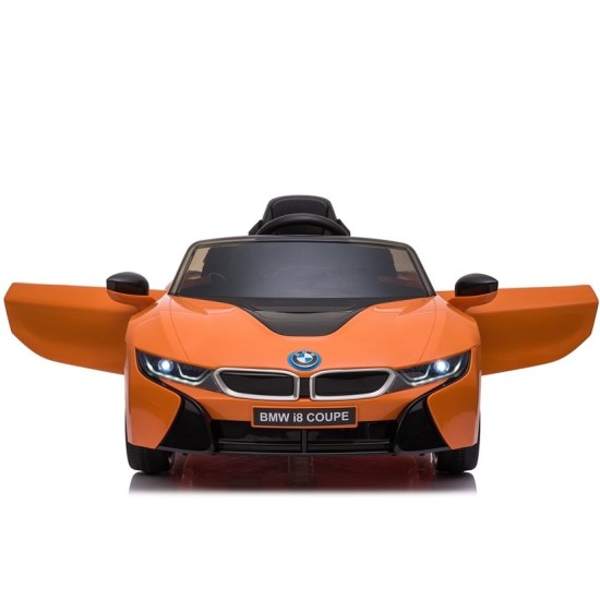 Ühekohaline elektriauto lastele BMW I8 Lift, punane