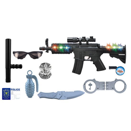 Mängupolitseiniku komplekt 9 eset