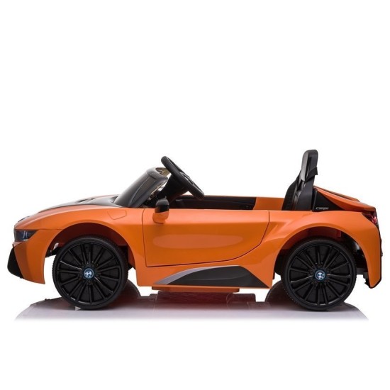Ühekohaline elektriauto lastele BMW I8 Lift, punane