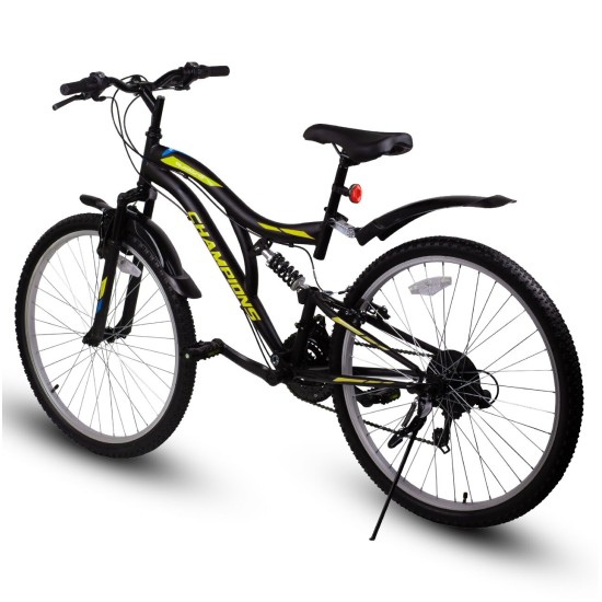 Dviratis MTB MalTrack ARIZONA YELLOW (PLIENINIS, JUODA/GELTONA)