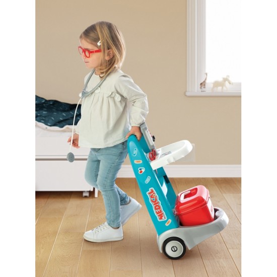 Smoby Doctor komplekt käruga ja 16 muu tarvikuga