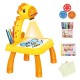 Hariv mänguasjade joonistamise projektor Giraffe 3*1