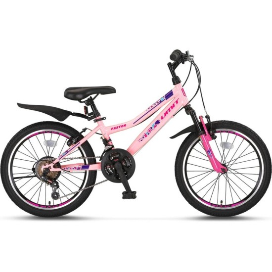 Dviratis UMIT Faster 20" 18G dydis 10,5" (27cm) (rožinė)