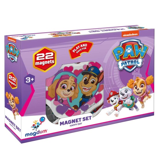 Magnetukų rinkinys Paw Patrol Happy Day 22 vnt