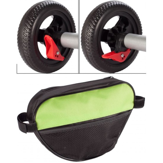 Laste kolmerattaline jalgratas Malplay Kids Twist Green