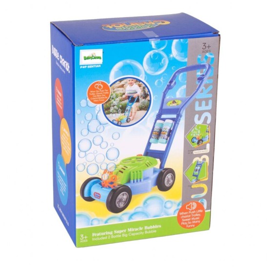 Mullidega muruniiduk Double Bubble, sinine
