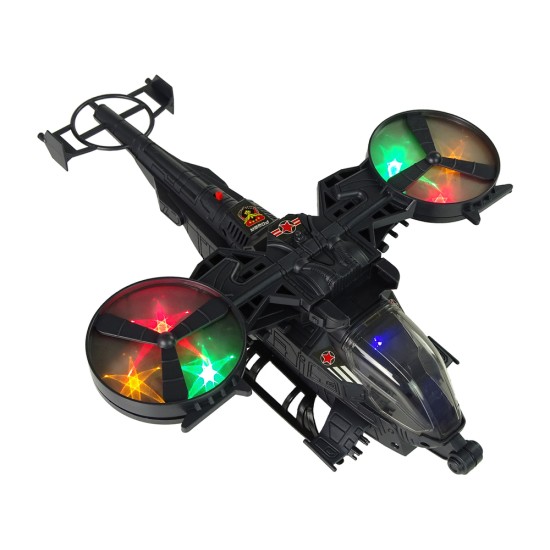 Karinis sraigtasparnis „High Wings“ su šviesa ir garsas