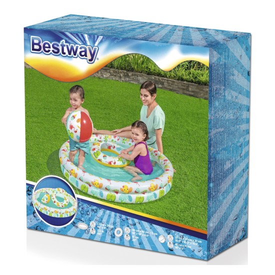 BESTWAY baseinas vaikams  3in1, 122 x 20 cm