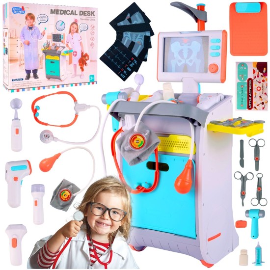 Arsti komplekt käruga "Medical Desk"