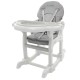 Maitinimo Kėdutė-Transformeris 3*1 ECO TOYS Pilka