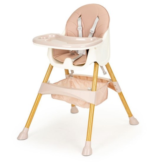 Maitinimo kėdutė Ecotoys Pink 2in1
