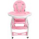 Maitinimo Kėdutė-Transformeris 3*1 ECO TOYS Rožinė