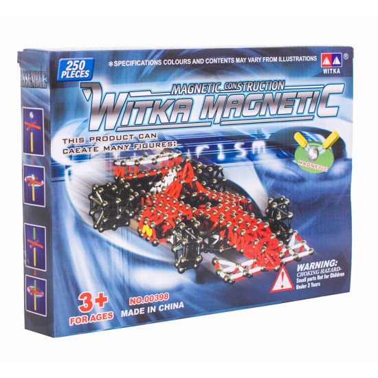 Magnetilised ehitusplokid Witka Magnet (250 tk)