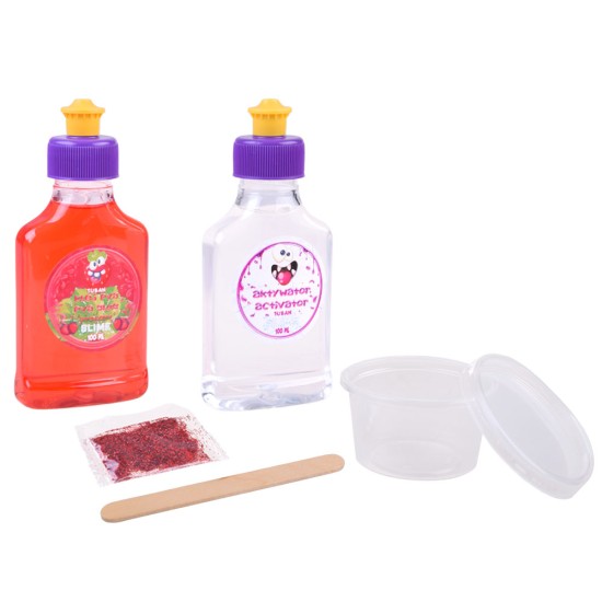 Rinkinys "Slime TUBAN " Braškinis