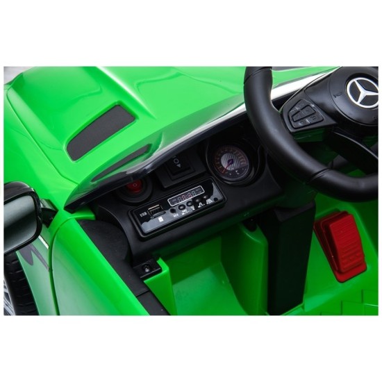Elektriauto lastele Mercedes GTR, roheline