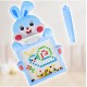 Montessori laste magnettahvel "Magpad", Rabbit Blue, 46.5 cm.