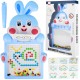 Montessori laste magnettahvel "Magpad", Rabbit Blue, 46.5 cm.