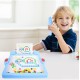 Montessori laste magnettahvel "Magpad", Rabbit Blue, 46.5 cm.