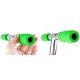 Roheline LED ratastega roller