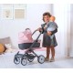 Nukukäru turvahälliga Smoby Maxi - Cosi Quinny 3 in 1 Pink