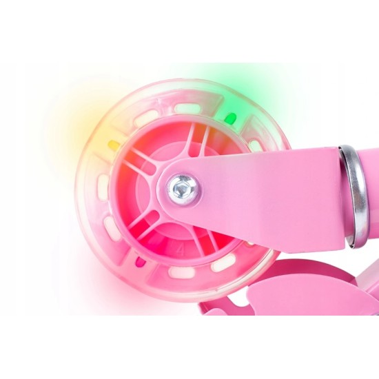Led ratastega roller Rose