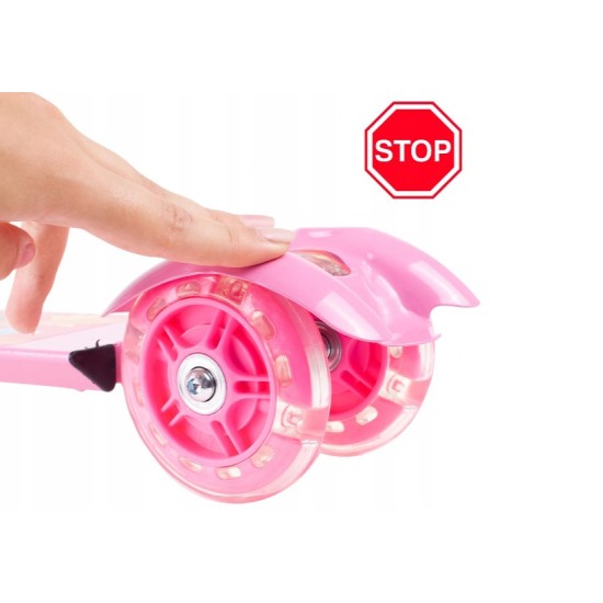 Led ratastega roller Rose