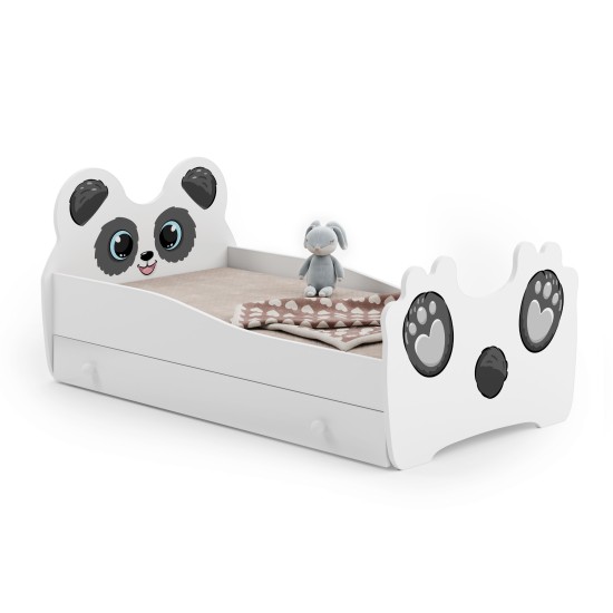 Voodi madratsi ja voodikastiga Panda