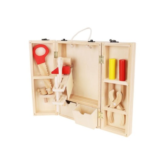 Puidust meistritööriistade komplekt Tool Box