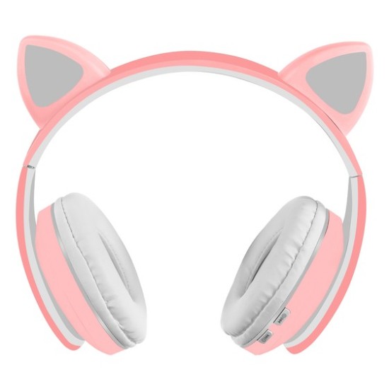 Juhtmevabad Bluetooth-kõrvaklapid koos LED-kõrvaklappidega Rose
