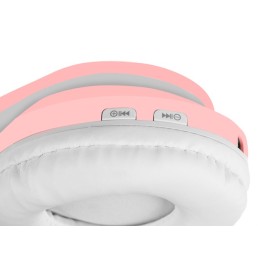 Juhtmevabad Bluetooth-kõrvaklapid koos LED-kõrvaklappidega Rose