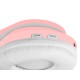 Juhtmevabad Bluetooth-kõrvaklapid koos LED-kõrvaklappidega Rose