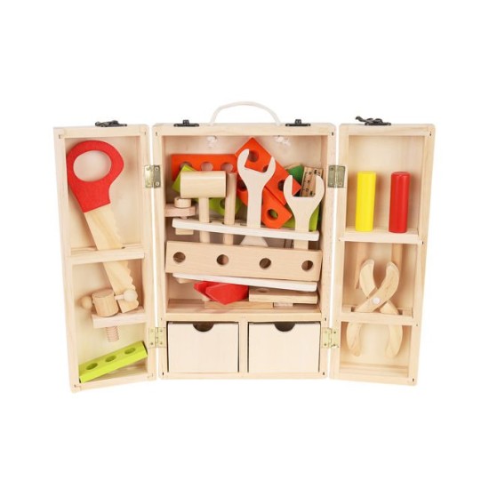 Puidust meistritööriistade komplekt Tool Box