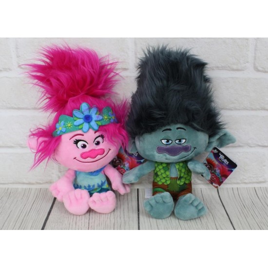 Palus mänguasi DreamWorks Trolls, sinine, 30 cm.