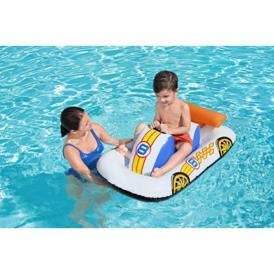 BESTWAY Pripučiamas sportinis automobilis 110x75cm.