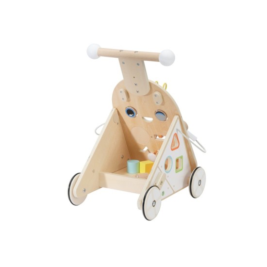 Laste hariv puidust tõukur - Robot, Classic World 4in1