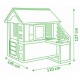 Laste mängumaja köögiga Smoby Pretty Playhouse + Summer Kitchen 