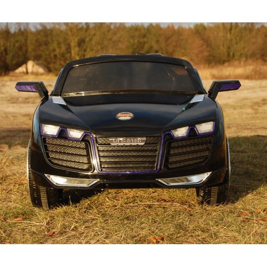 Elektriauto lastele ROADSTER EXCLUSIVE lakitud QLS8188 must