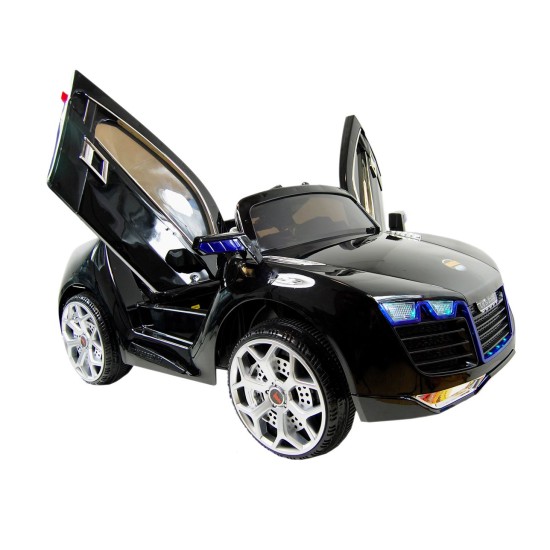 Elektriauto lastele ROADSTER EXCLUSIVE lakitud QLS8188 must