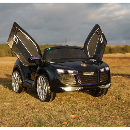 Elektriauto lastele ROADSTER EXCLUSIVE lakitud QLS8188 must