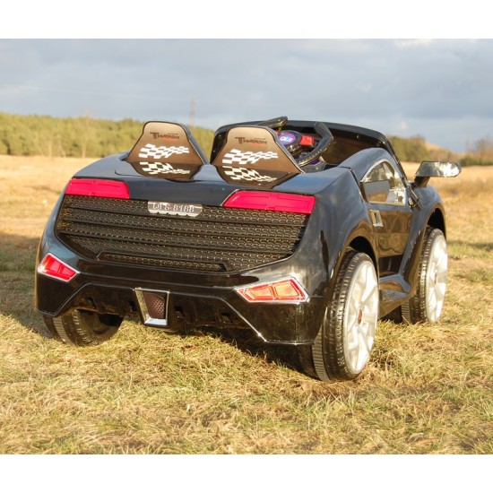 Elektriauto lastele ROADSTER EXCLUSIVE lakitud QLS8188 must